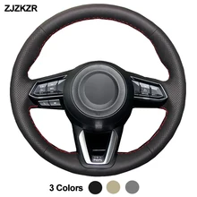 Автомобильный чехол на руль для Mazda 3 Axela 6 Atenza 2017 2019 CX 2018 9 5 Toyota