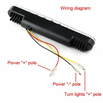 

Trailers Daytime Running Light RVs White & Yellow Universal LED Car Driving