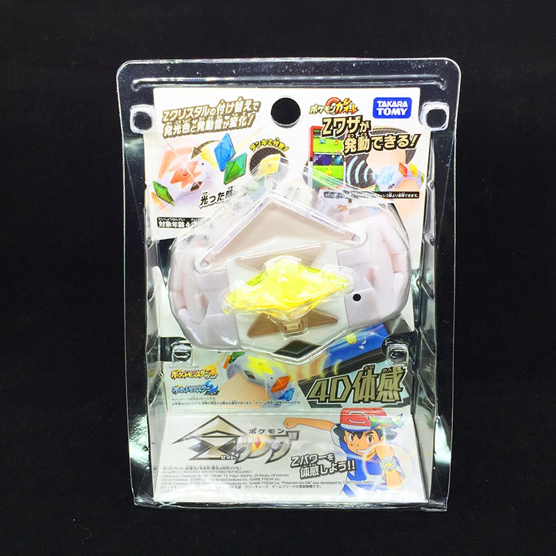

Genuine Pokemon Action Figure Model Game Linkage 4D Somatosensory Z Bracelet Z Crystal Kids Gift Pokemon Toys