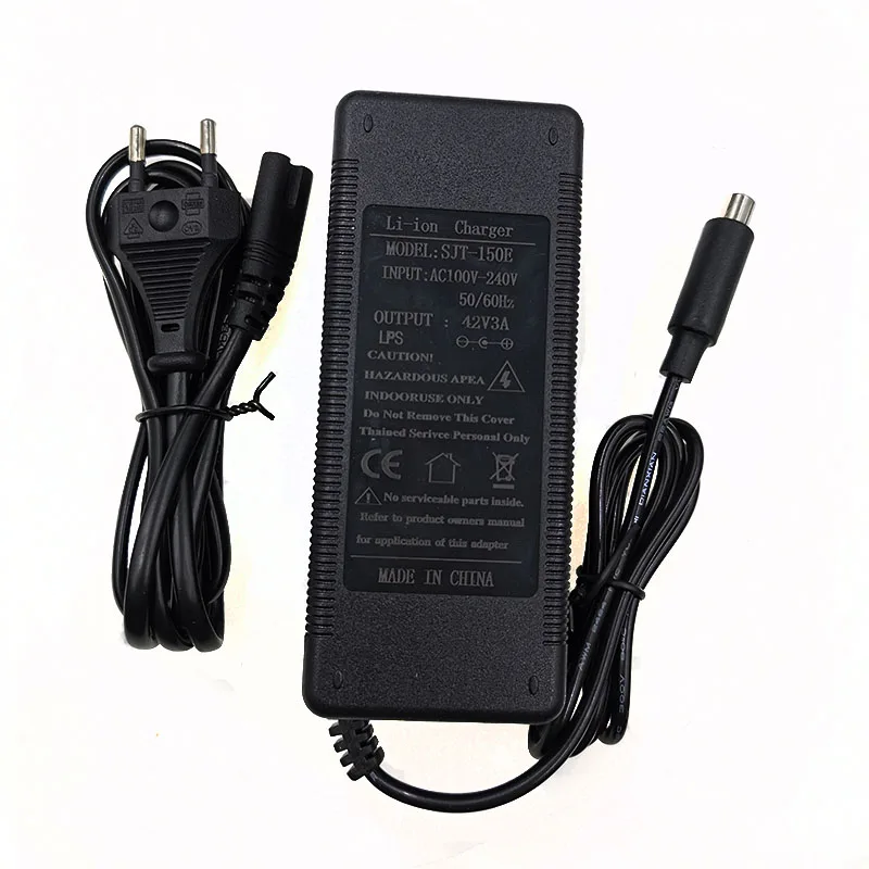 42V 3A Charger for 36V 10S 18650 Battery Pack with RCA 8MM Connector charger adapter battery charger battery charger adapter