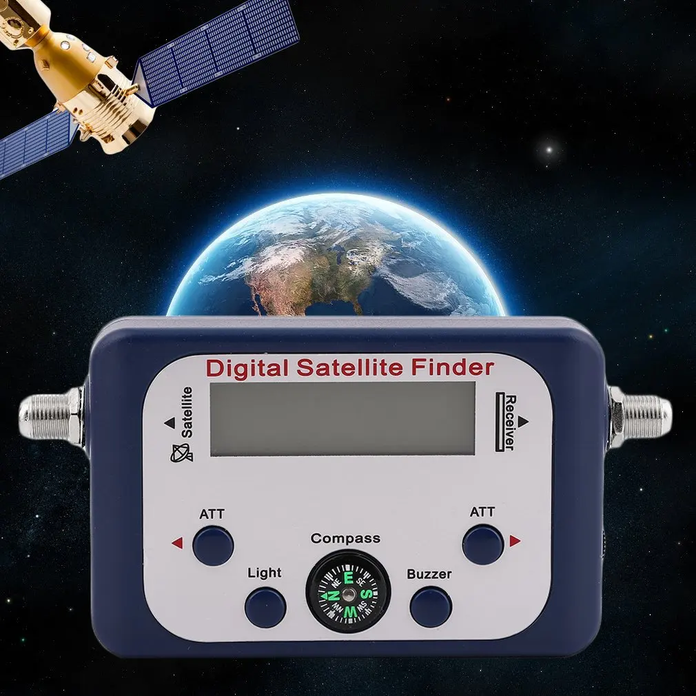 GSF-9506 Digital Satfinder With LCD Screen Display Universal TV Satellite Finder Meter Satellite Signal Finder Tester