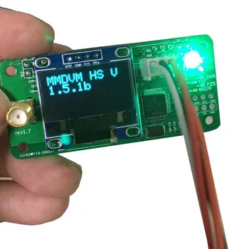 

New 1.7 version MMDVM Jumbospot hotspot can oled display without raspberry pi for VHF UHF pi-star P25 DMR YSF T0012