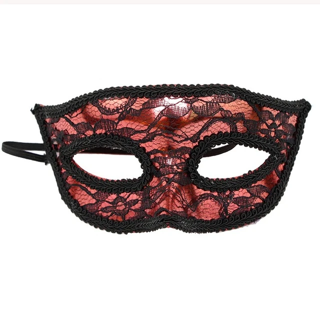 Acheter Masque de bal masqué pour hommes et femmes, masque pour les yeux de  fête, nouveau carnaval noir