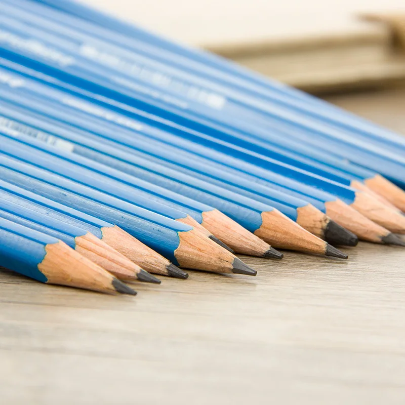 24 свинцовых ранга Staedtler Mars lumographh Рисование эскизов карандаш F H-10H HB B-12B 12 шт. в комплекте