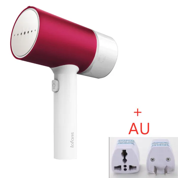 Add AU adapter XIAOMI MIJIA Lofans отпариватель для одежды мини-утюг портативный дорожный бытовой электрический генератор очиститель Висячие мини-приборы - Цвет: Add AU adapter