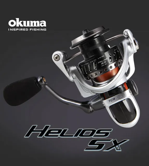 OKUMA Helios SX Spinning Reel Carbon Frame Lightweight 5.0:1/5.8:1