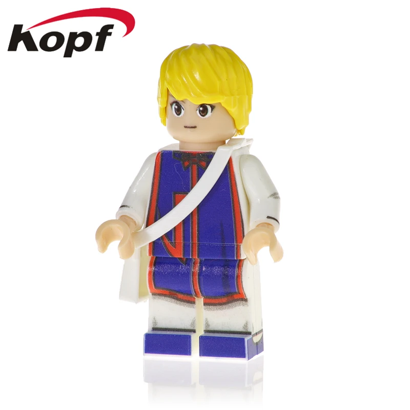 Одна PG1421 строительные блоки аниме серии Фигурки Kuroro Fei Hisoka Machi Kurapika наборы кирпичей для детей игрушки PG8170