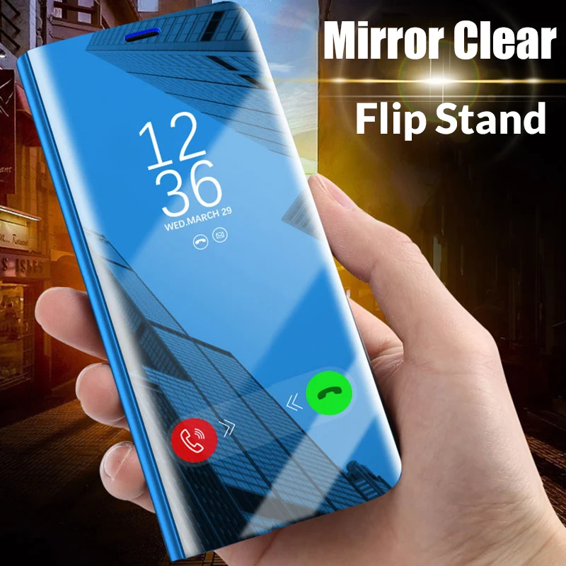 Умный зеркальный флип-чехол для телефона на samsung Galaxy A30S A10s A70S A40S A50S A20S A20e 360 задняя крышка для Samsun M30S A 30 s m 30S