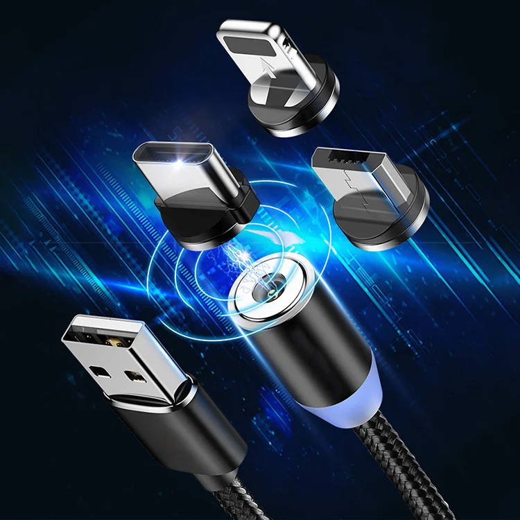 1 м нейлоновый Плетеный Магнитный Micro USB сотовый кабель для iPhone samsung Android мобильный