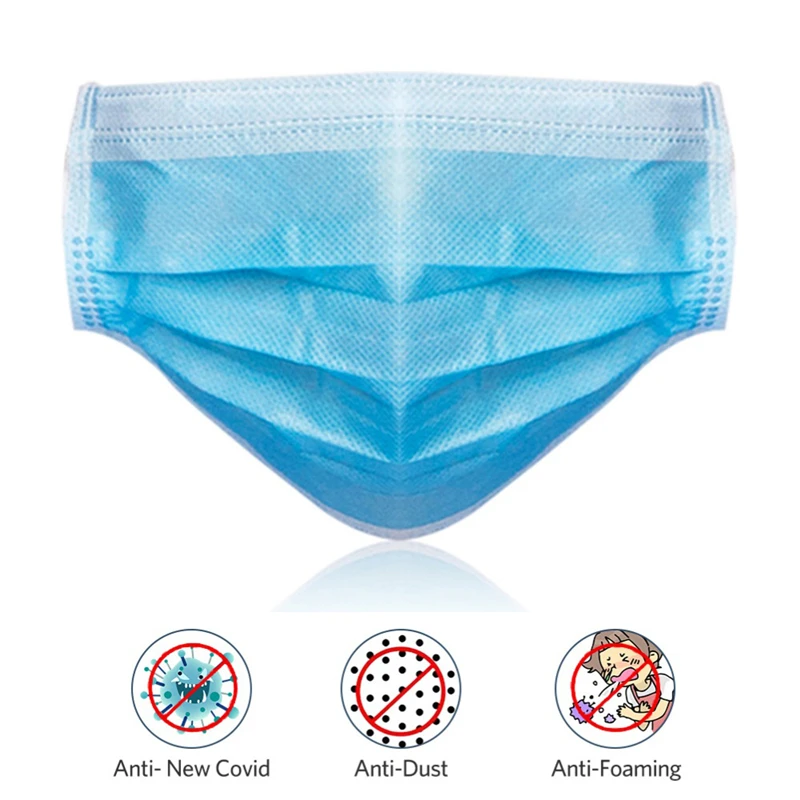 

Anti-Dust Dustproof Mouth Face Mask Protection Bacteria Masks N95 with Activated Carbon Filter Antiviral Anti-fog Mask for Face