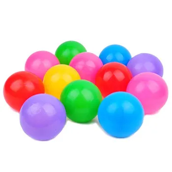 

50PCS Fun Colorful Soft Swim Pool Ocean Ball Tent Ball Plastic Toys Balls Baby Kids Hot Selling Holiday Games