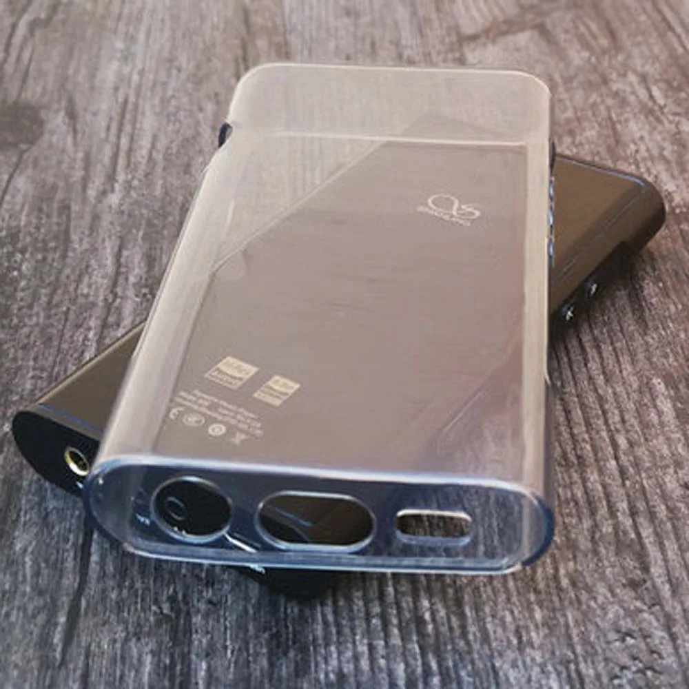 Бегущий верблюд Мягкий ТПУ чехол для SHANLING M6 HIFI MP3 музыкальный плеер защитный чехол - Цвет: Clear Black