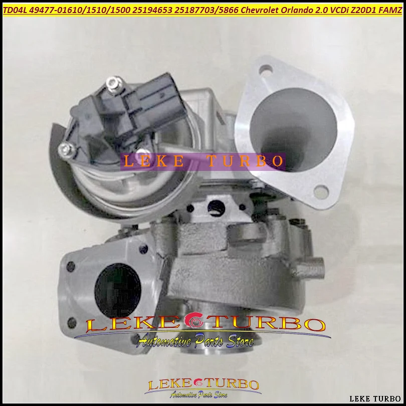 Turbo Td04L 49477-01610 49477-01510 49477-01500 4947701510 25194653 25187703 25185866 Per Chevrolet Orlando 2.0 Vcdi Z20D1 Fam Z