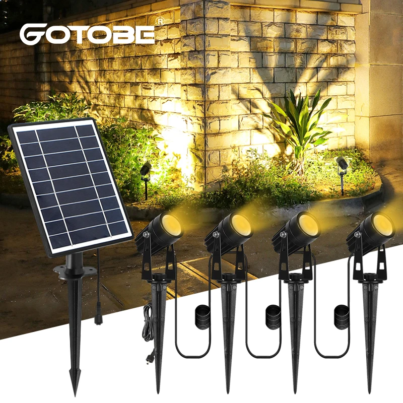 US $37.07 1 TO 4 RGB Outdoor Solar Landscape Light LED IP65 Waterproof Solar Lamp Automatic OnOff Solar Wall Light Garden Patio Lawn Lamp