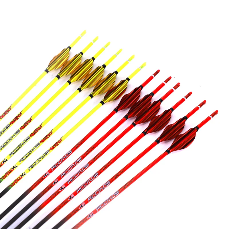 Id4.2 Archery Spiral Vanes Pure Carbon Arrow Spine 4001000 For