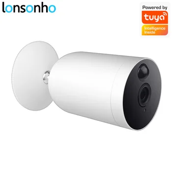 

Lonsonho Smart WiFi IP Camera Security Outdoor Waterproof Battery Powered Tuya Wireless 1080P Hd 2Mp Motion Detect Night Vision