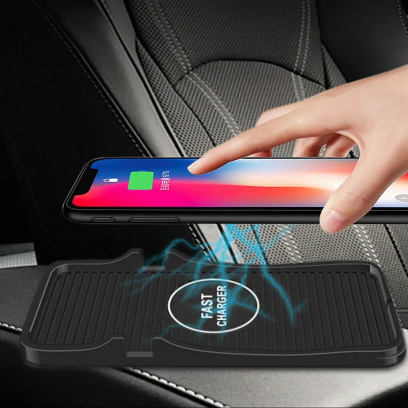 Desktop Wireless Smart Fast Charging Wireless Car Charging Car Mobile Phone Bracket Decoration Car Charger Car Accessories
