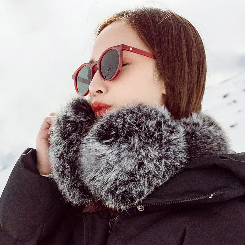 Рисунок 3 - Женские теплые наушники из натурального Лисьего меха