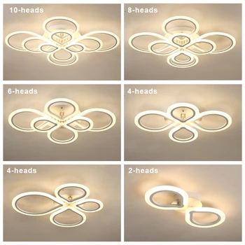 

Iyoee Modern Led Chandeliers Indoor Home Ceiling Chandelier Lamp Lighting Fixtures for Living Room Bedroom Dining Room Acrylic