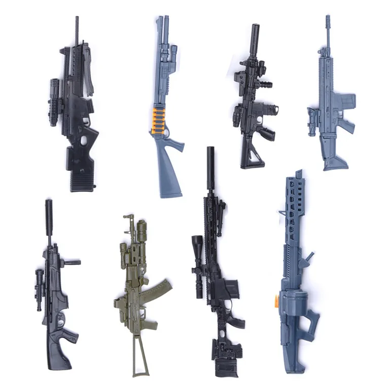 Снайперская винтовка HK416 в масштабе 1:6 модель оружия FN Scar AK 74 искусственная