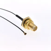 2шт MHF4 IPEX U. FL MHFIV Для водонепроницаемого SMA женский косичка для Mini PCI 0,81 мм 7260NGW 8260NGW M2 карта Intel wifi Беспроводная плата