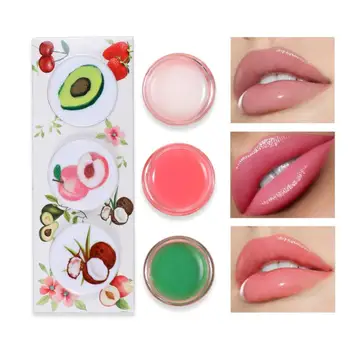 

TEAYASON 3PCS Lip Freeze Exfoliator Lips Balm Moisturizer Lipstick Lip Plumper Enhancer Vitamin Skin Care lip Cream maquiagem