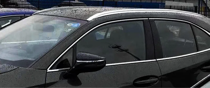 Горячая крыша стойки Продольный брус крыши для Lexus UX UX200 UX250h UX260h алюминиевый сплав вместо пластика, никогда не выцветает навсегда, стиль