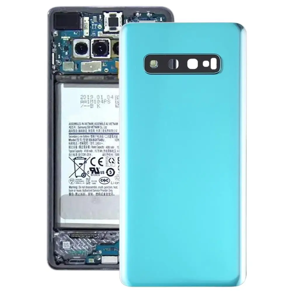 IPartsBuy Задняя крышка батареи с объективом камеры для Galaxy S10