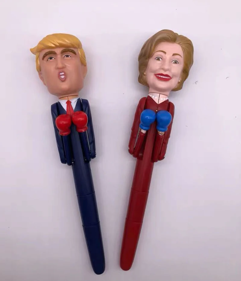 Трамп косплей реквизит говорящая игрушка боксерская ручка снятие стресса говорящая ручка рождественские подарки на год для друзей