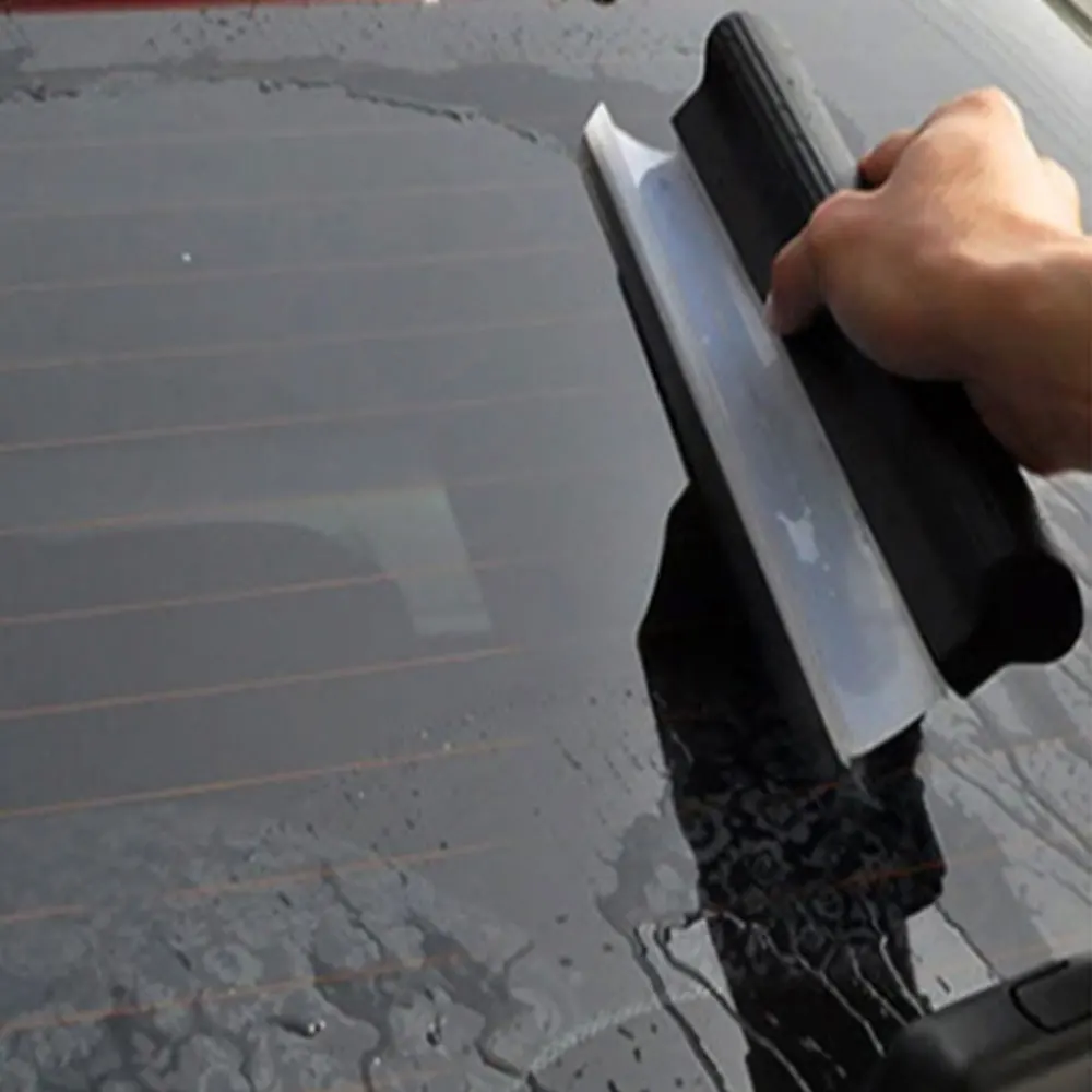 

Auto Silicone Water Wiper Soap Cleaner Scraper Blade Squeegee Car Vehicle Windshield Window Cleaning Tool Car Accessories New