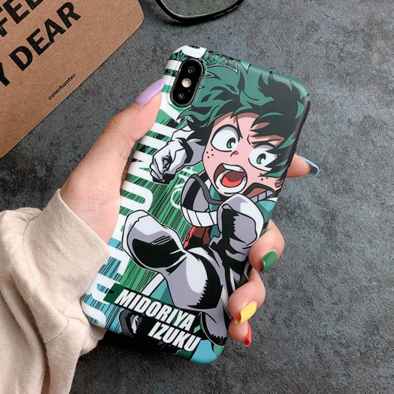 Мягкий чехол My Hero Academy Midoriya для iPhone 6, 6s, 6plus, 7, 8 plus, чехол s, IMD, TPU, силиконовый чехол для iPhone 11 pro, X, XS, MAX, XR - Цвет: 10