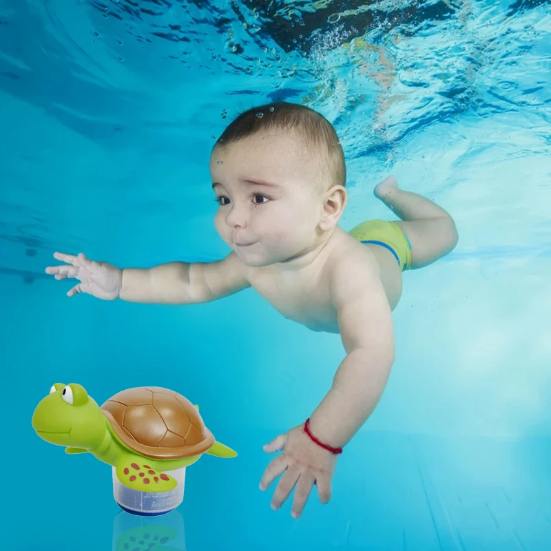 Swimming Pool Water Purifier Cleaning Accessories Floating Turtle Head Inflatable Hot Spring LORS889 | Дом и сад