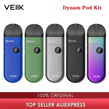 

New Original VEIIK Dynam Pod Kit with 1100mAh Battery & 2ml Pod & 1.2ohm Coil E-Cigarette Vape Kit Vs Minifit / Drag X / Zero