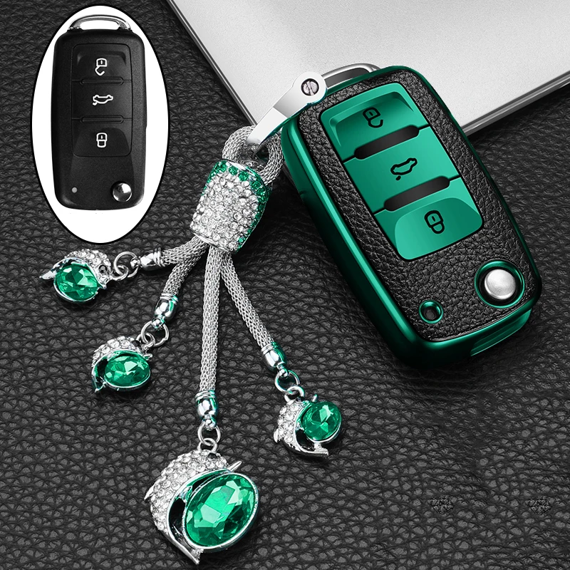 钻石链套装-祖母绿