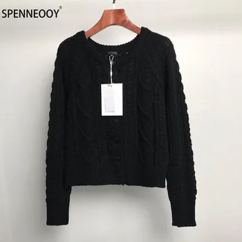 

SPENNYMOOR Designer Brand Autumn Winter Fashion Knitting Cardigan Women Custom Single-Breasted Solid Weater Coat