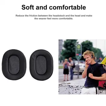 

1 Pair for Iron Triangle Ath-Msr7 Earmuff M50xm40xsx1 Headset Cover Sponge Cover Replacement Accessories
