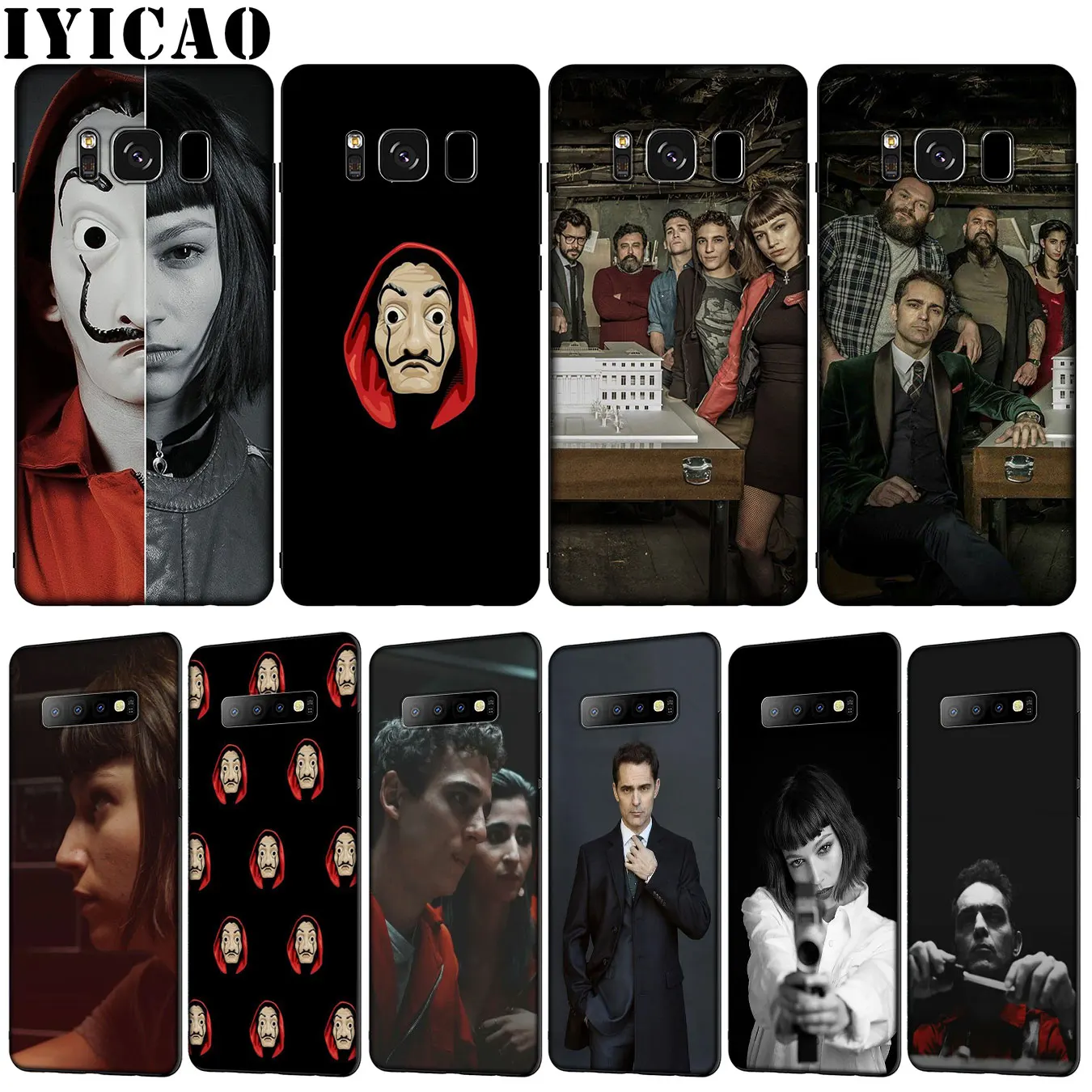Мягкий силиконовый чехол IYICAO для телефона Samsung Galaxy S20 Ultra S10 Lite S9 S8 Plus S6 S7 Edge