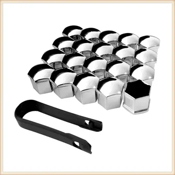 

20Pcs Car Wheel Nut Caps Auto Hub Screw Cover for Mercedes Benz GL450 ML63 M-Class ML500 ML350 Ener-G-Force