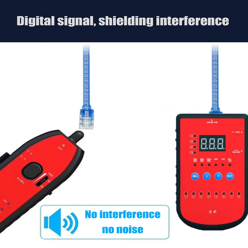 Hot sale RJ11 RJ45 Cat5 Cat6 Phone Wire Tracker Tracer Toner Ethernet LAN Network Cable Tester Line Detector Finder