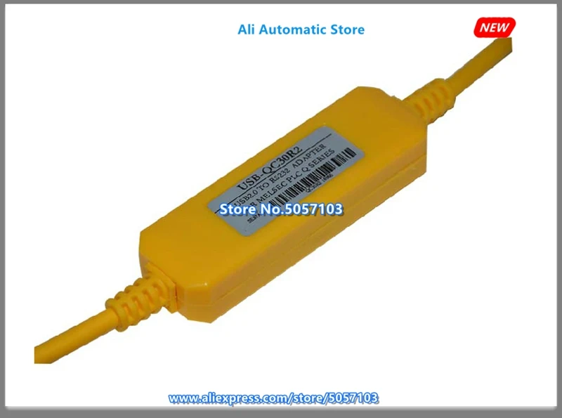 USB-QC30R2 Q серии PLC Кабель для программирования кабель для скачивания данных с круглой головкой 6 игл