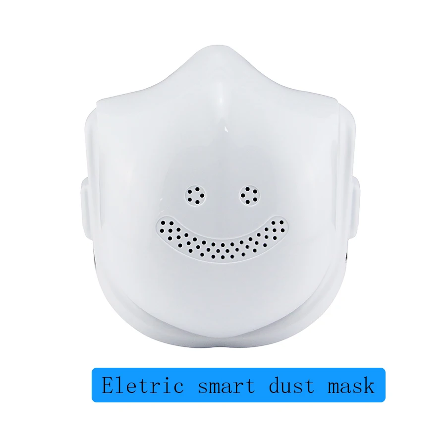 

Smart Electric Face Dust Mask Anti Smog Dustproof Protective Masks Filter White Safety Work Mask for Outdoor Sport Running Mask