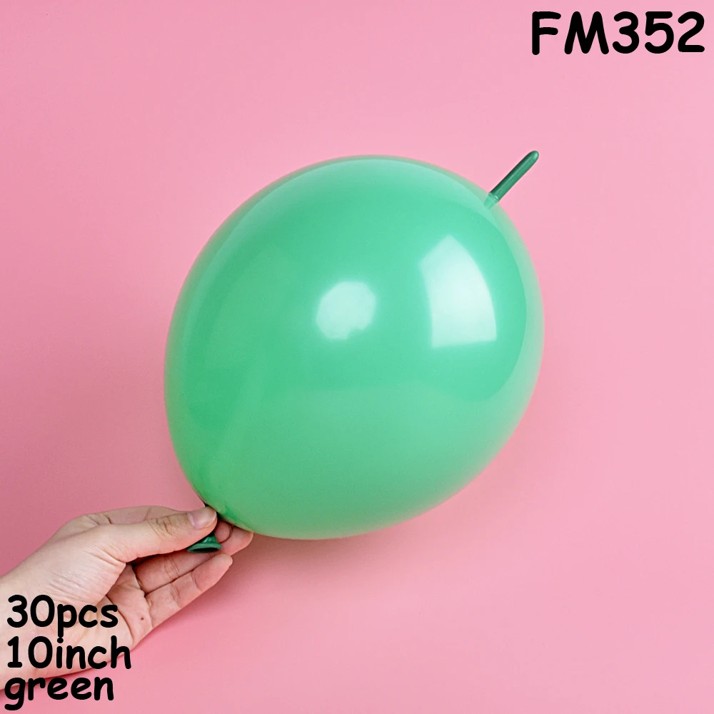FM352 30 шт 10 дюймов хвостовые латексные шары гелиевые надувные шары воздушные шары Счастливого Рождества счастливого Нового года вечерние шары для украшения - Цвет: FM352