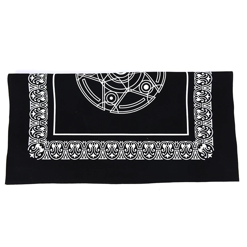 Бархатная скатерть Таро алтарь Wicca Pentacle Sun вышивка настольная игра 49 см x
