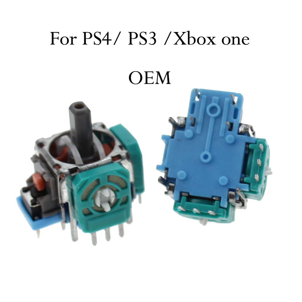 2 шт. OEM 3D ось джойстика аналоговый датчик Модуль гибкий кабель Замена для Playstation4 PS4 контроллер