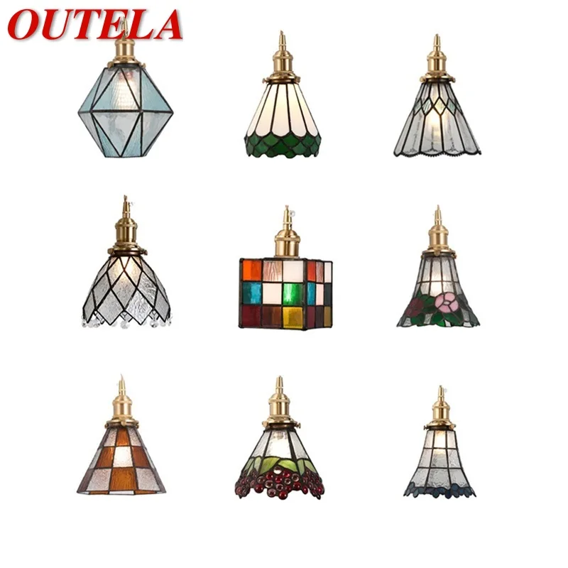 

OUTELA Modern Pendant Light Fixtures Brass LED Luxury Nordic Decorative For Home Lighting Living Room Bedroom Dining Room