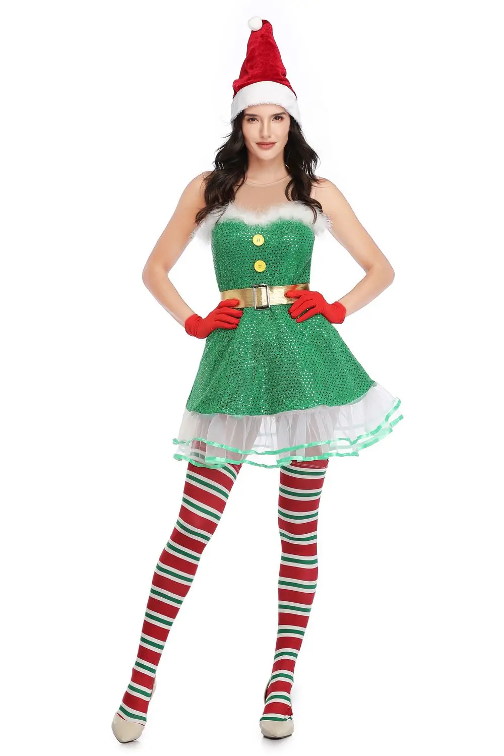 santa helper outfit