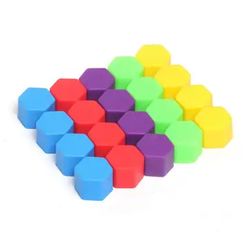 

20Pcs Universal Car Wheel Screw Protector Tire Screw Cap Environmental Protection Silicone Cover Car Tire Cap