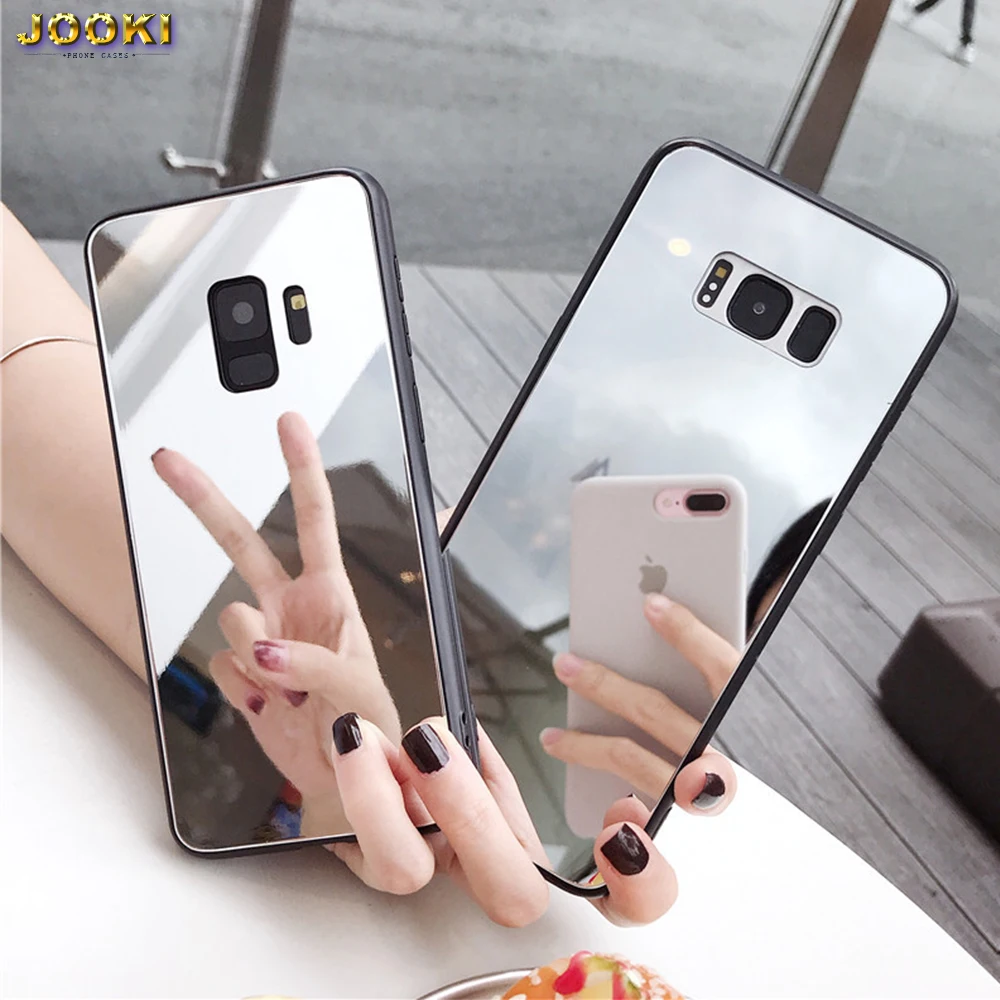 S10 Plus зеркальный Модный чехол для девочек samsung Galaxy противоударный гибкий