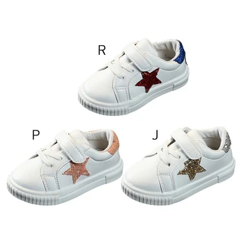 

Baby Shoes Baby Boys Girls Breathable Anti-Slip Star Pattern Shoes Sneakers Toddler Soft Soled First Walkers