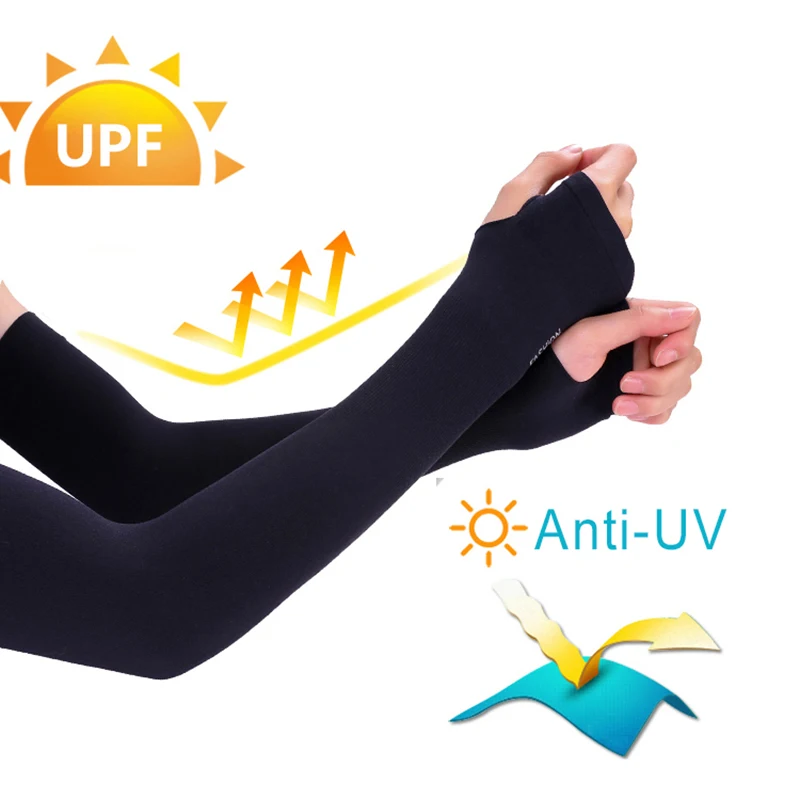 Compression Cooling Arm Sleeve Cycling Running Outdoor UV Sun Protection Unisex 